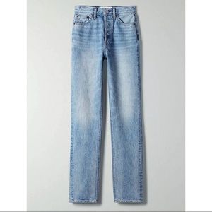 Aritzia Denim Forum Nina Stovepipe jeans size 23
